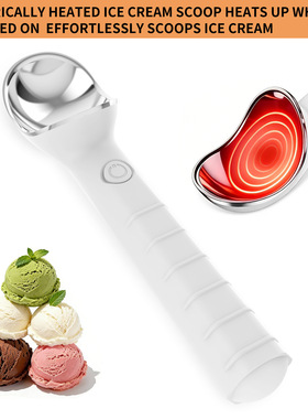 Hot selling electric heating ice cream scoop heats up