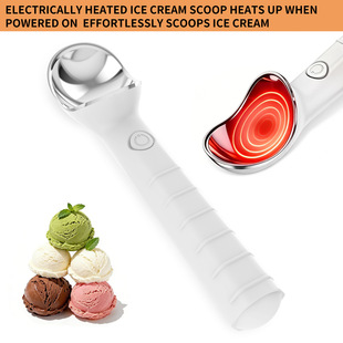 Hot selling electric heating ice cream scoop heats up