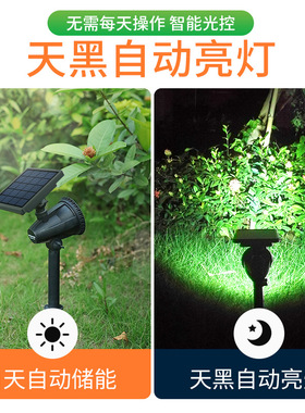 Solar Projection Light Outdoor Lawn Light太阳能投射灯
