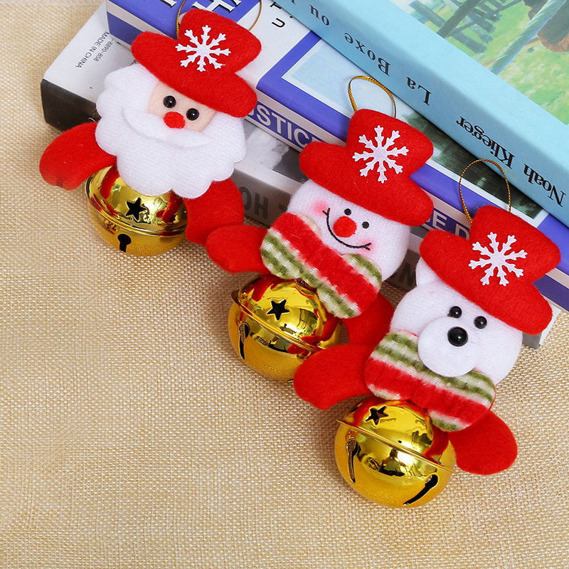 2021 christmas gift bell pendant圣诞礼品铃铛挂件