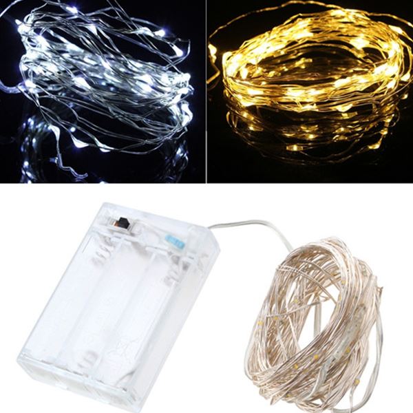 Big Promotion 5M 50 LED String Fairy Light Battery