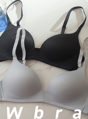 N1011一片式内衣女无钢圈网面小胸聚拢舒适防透气亲肤上托文胸