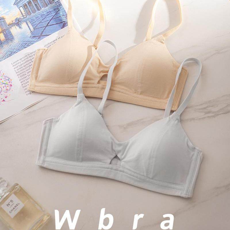 Wbra零敏小胸内衣三角杯镂空不空杯薄款美背显小高中学生棉文胸女,女士内衣/男士内衣/家居服,文胸,淘宝优惠券,粉丝福利购,淘宝优惠卷