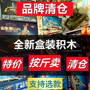 乐高积木盲盒玩具称斤论斤按斤卖小颗粒益智拼装男孩女孩清仓特价