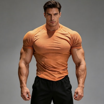 lu运动MVT健身衣短袖休闲薄透气