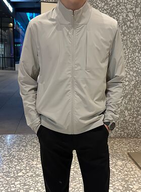 Sojourn男防风夹克防晒服防水运动上衣UPF50+皮肤衣凉感速干外套