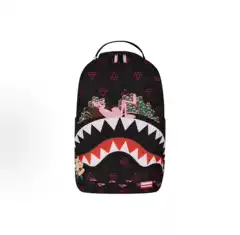 Sg Shark Mouth Diamond Pink Panther Backpack Su Xin Hao Same Style Trendy Niche ins Back-To-School Student Backpack