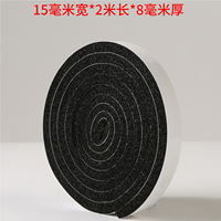 Single-sided slow-rebound flame-retardant soft sponge strip self-adhesive cushioning shock-absorbing window and door sealing soundproof fireproof foam tape thumbnail 7