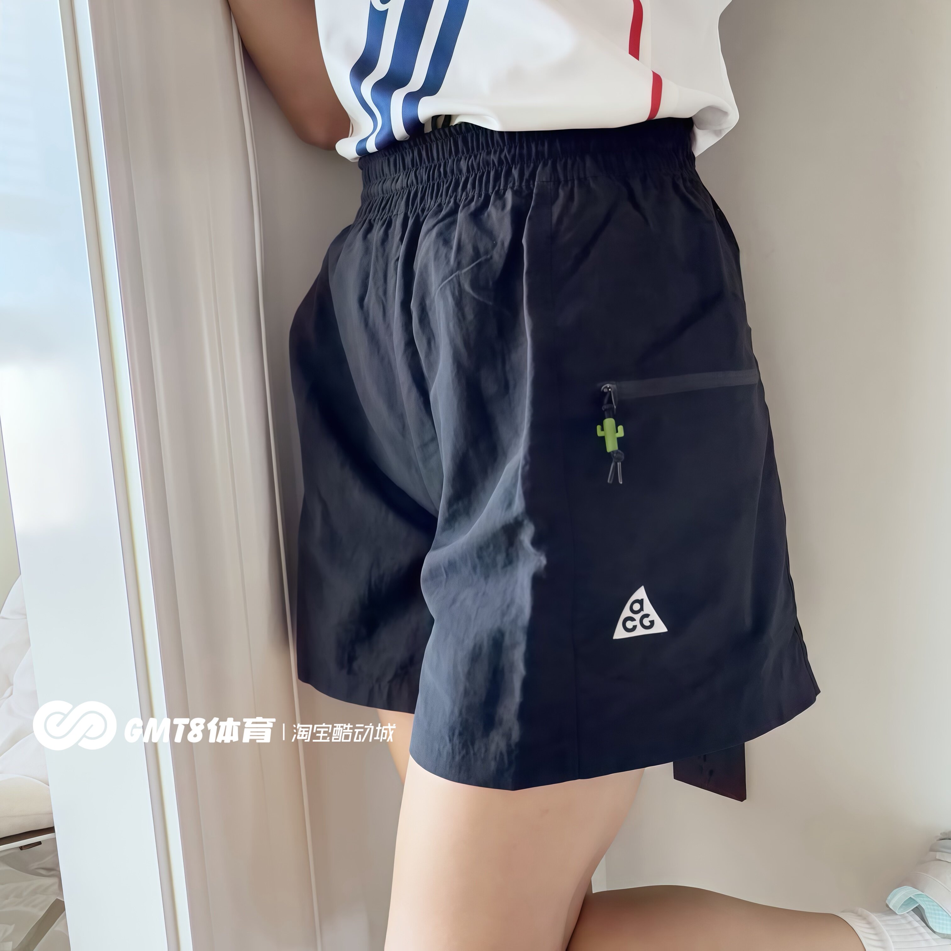 专柜正品耐克ACG高腰工装短裤