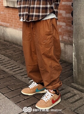 GMT8 耐克Club 男子宽松工装裤 Nike运动休闲直筒男裤 FN3097-281