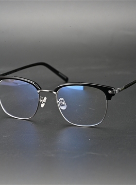 眼镜框近视镜框赛璐璐半框男复古大框潮超轻时尚手工眼镜架10618