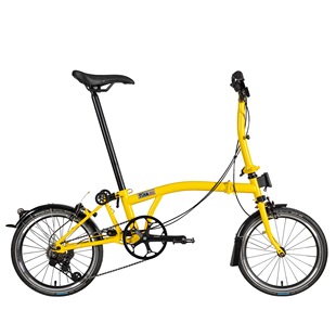 Line折叠车C5珞钼钢马老师同款 Fika 小布C 啡咖三折叠自行车