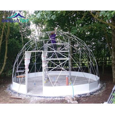 厂740定制全透明阳光房pvc形篷房 Transparen PVtC球 dome 家tent