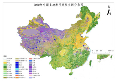 中科院LUCC全国多时期土地利用/土地覆盖遥感监测数据LUCC30m精度