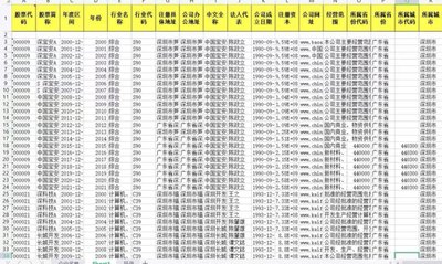 2021-2000新能源行业，包括新能源汽车行业公司数据大全【400多家