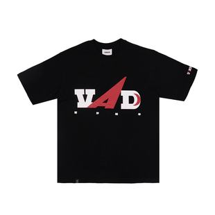 宽松重磅印花T恤短袖 VINKID VAD和平鸽潮流街头美式 云梯 ACID