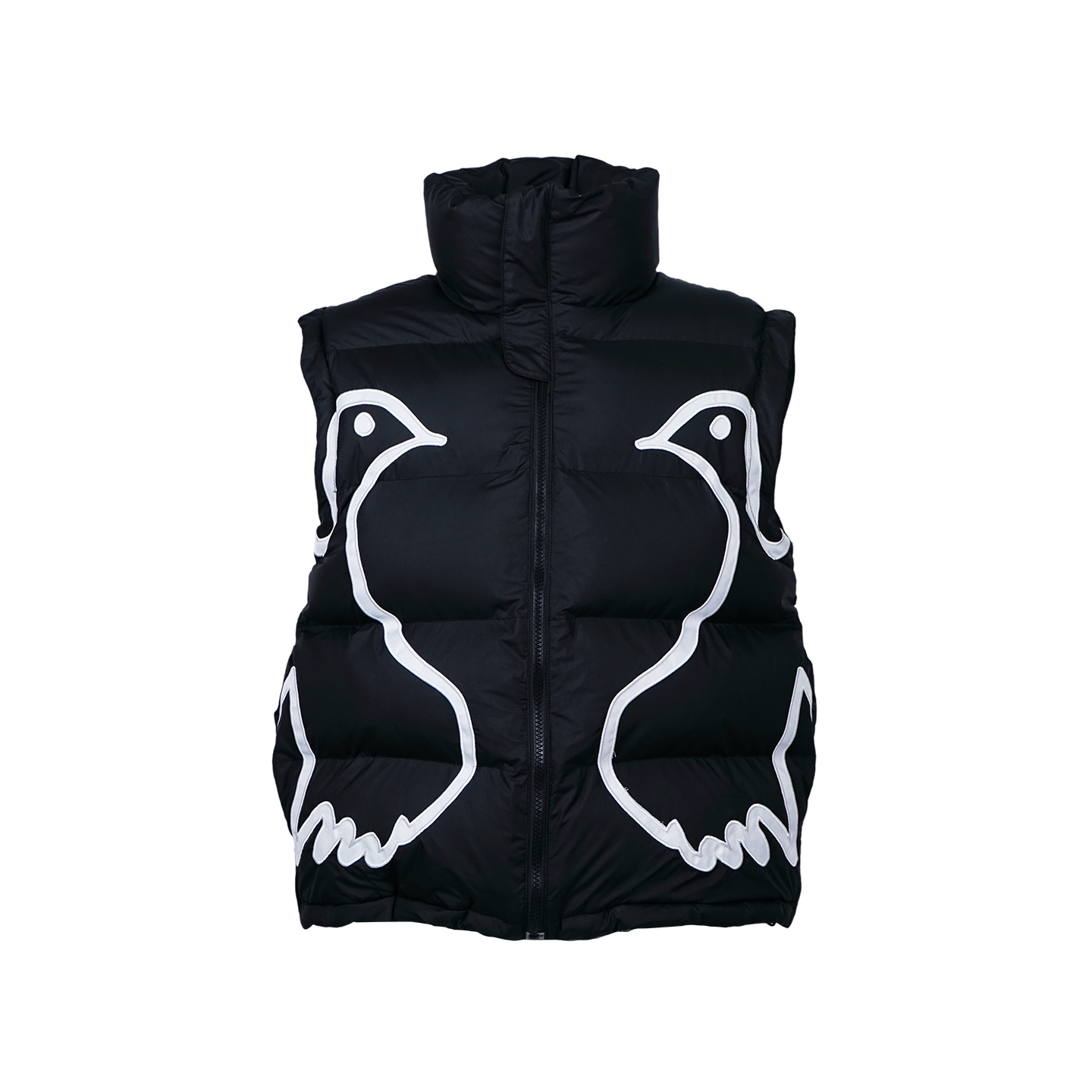 Vinkid双鸽子棉马甲秋冬美式外套