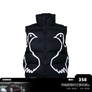 秋冬美式 双鸽子棉马甲 潮流日常百搭国潮拉链外套 云梯 Vinkid