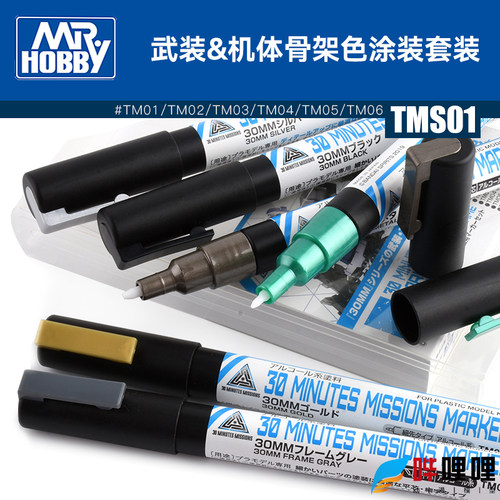郡士武器&骨架色马克笔套装TMS01