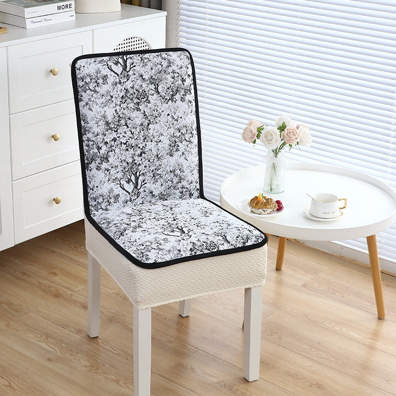 2025新款高档直背椅子套罩实木椅子套子餐椅套罩全包弹力凳子套罩