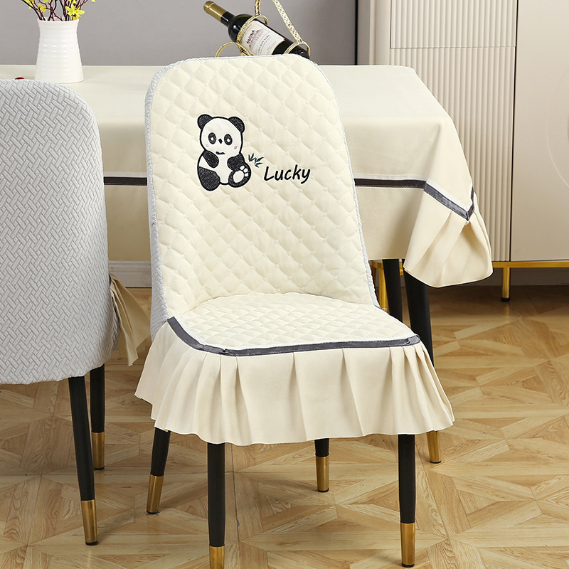 弧形椅子套罩四季通用防滑耐磨靠背一体绒布大花边现代简约椅子套,居家布艺,椅套/椅垫,淘宝优惠券,粉丝福利购,淘宝优惠卷