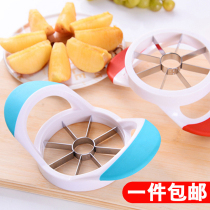 Apple slicer, fruit cutter, stainless steel division, core remover and large multifunctional peeler