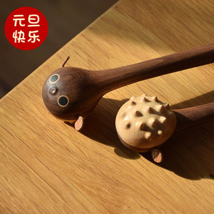 办公室河豚敲背棍可爱饶痒棒不求人痒痒挠抓背神器抓痒公司礼品物