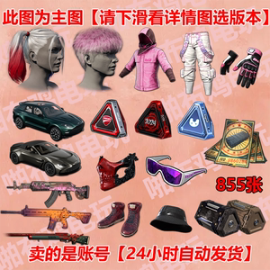 绝地求生账号兰博基尼箱885票券成长武器女团马丁杜卡迪箱南瓜M4
