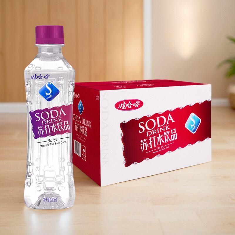 娃哈哈无汽苏打水350ml*12瓶