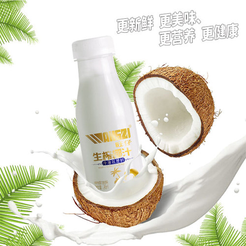 旺仔生榨椰汁245ml*10瓶