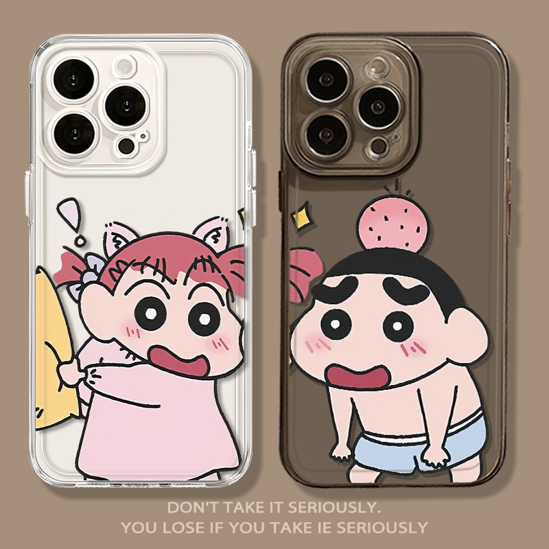 想挨揍了小新妮妮搞怪情侣手机壳