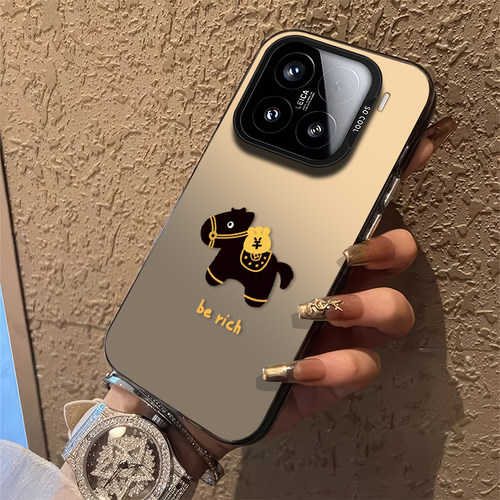 2026小黑马发财马年手机壳