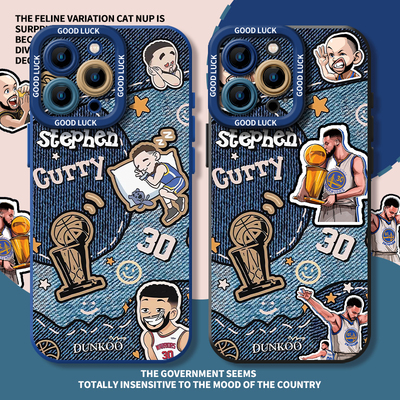 牛仔nba库里篮球勇士队男手机壳