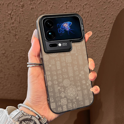 百福图适用小米17promax手机壳note14马年15新年13红米k90k80k70至尊k60k50k40/turbo4新中式civi5/12s国风11