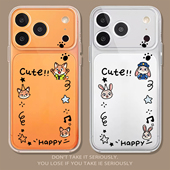 拍立得情侣适用苹果17手机壳透明iPhone16promax照片15朱迪13尼克14可爱11疯狂动物城12mini xr男女8plus7