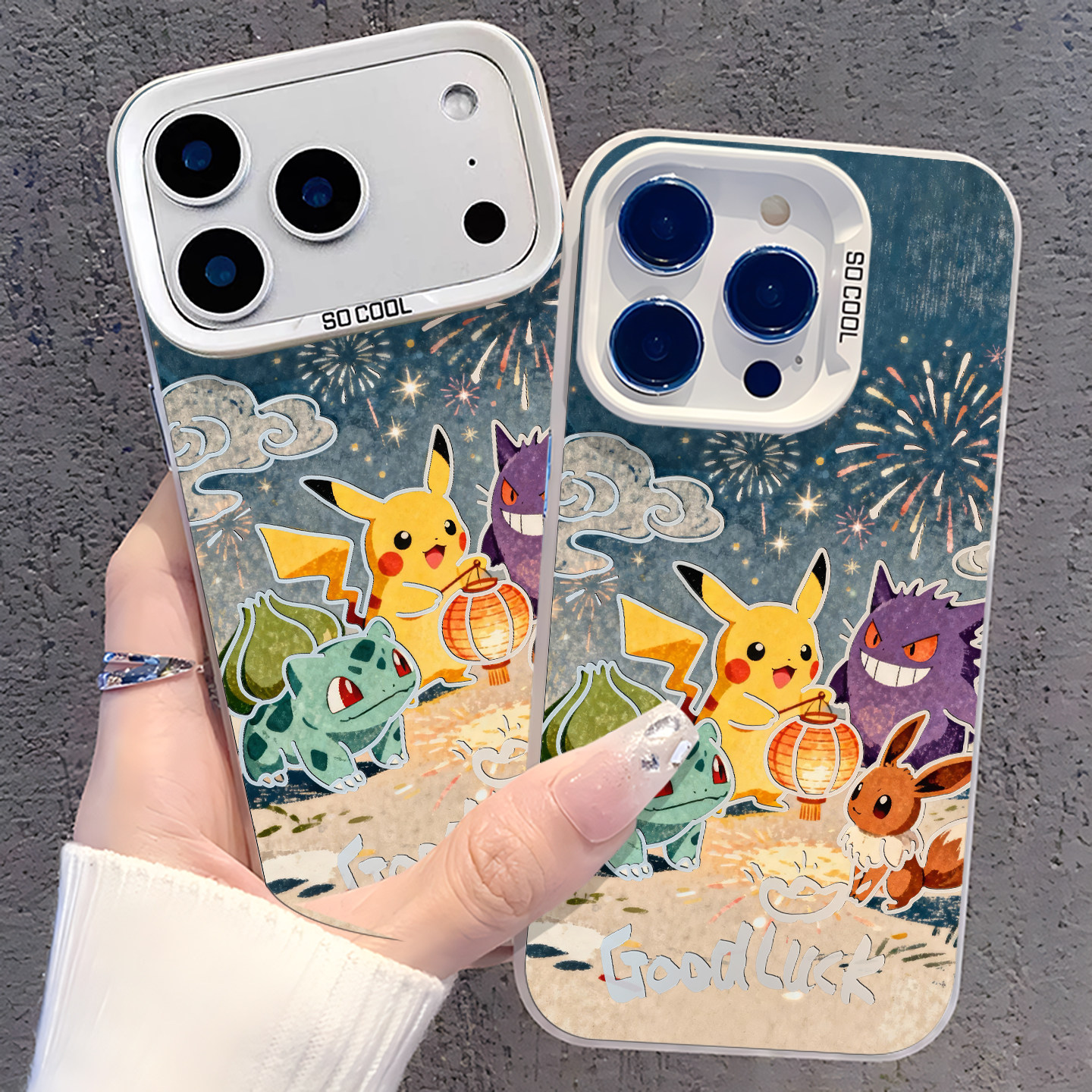 新年神奇宝贝适用苹果17promax手机壳iPhone16宝可梦15马年13过年14动漫11/12mini新款xr镂空xs彩银8plus男7p,3C数码配件,手机保护套/壳,淘宝优惠券,粉丝福利购,淘宝优惠卷