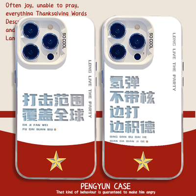 打击范围覆盖全球高燃爱国手机壳