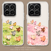 八骏图踏春适用小米17promax手机壳note14新款 12s马年11 4新年civi3 15透明13红米k90k80k70k60k50k40 turbo5