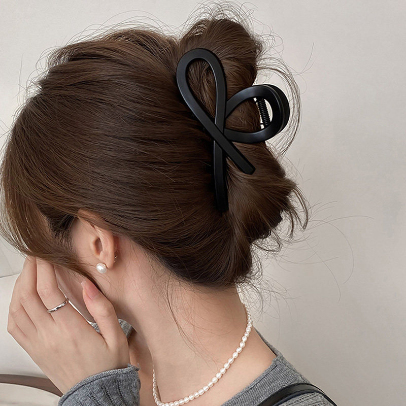 抓夹亚克力韩系复古高级感头饰