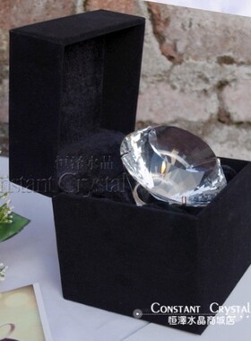 水晶圣诞节礼物钻石大戒指道具