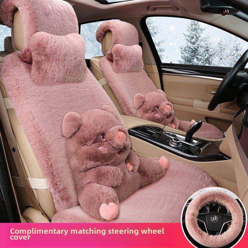 冬季汽车坐垫毛绒女神款座椅套女士车内座垫卡通可爱座套加厚保暖,汽车用品/电子/清洗/改装,专车专用座套/座垫,淘宝优惠券,粉丝福利购,淘宝优惠卷