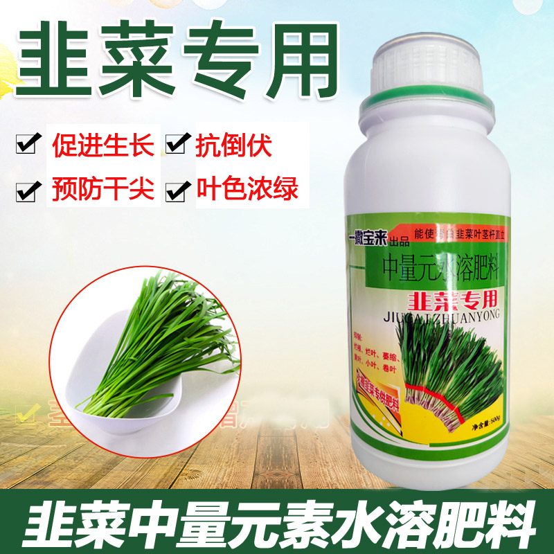 韭菜抗病茎杆粗壮增产叶肥料
