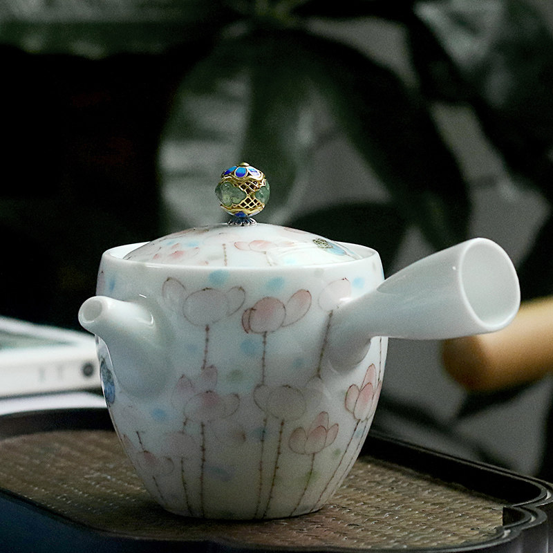 陶瓷茶壶单壶单个功夫茶具泡茶壶