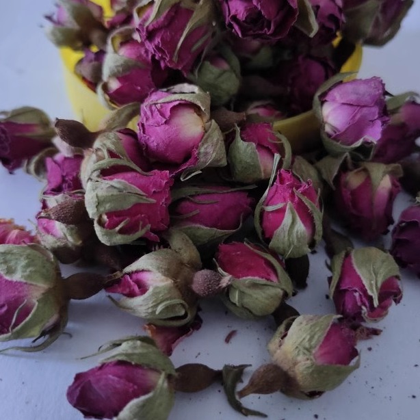 天然花茶 新疆和田玫瑰花100克 沙漠腹地生长玫瑰花 泡水新玫瑰花