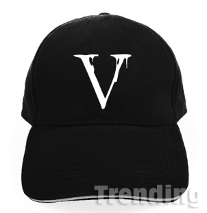 明日之子周震南同款厂牌V LOGO帽子周边男女遮阳帽嘻哈鸭舌青年帽