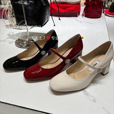 思加图玛丽珍鞋ECQ01春季浅口鞋