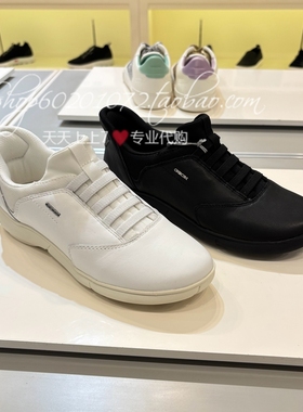 GEOX/健乐士2025秋季女鞋简约缓震运动鞋德训鞋休闲鞋单鞋 D568EA