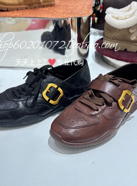 Staccato/思加图2026春季女鞋德训鞋休闲鞋小白鞋平底鞋单鞋EJS03