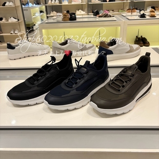 Geox/杰欧适2025夏季男鞋真皮时尚运动休闲鞋跑步鞋健步鞋 U45BAD