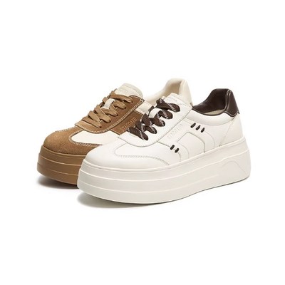 思加图2026春女鞋小白鞋板鞋单鞋